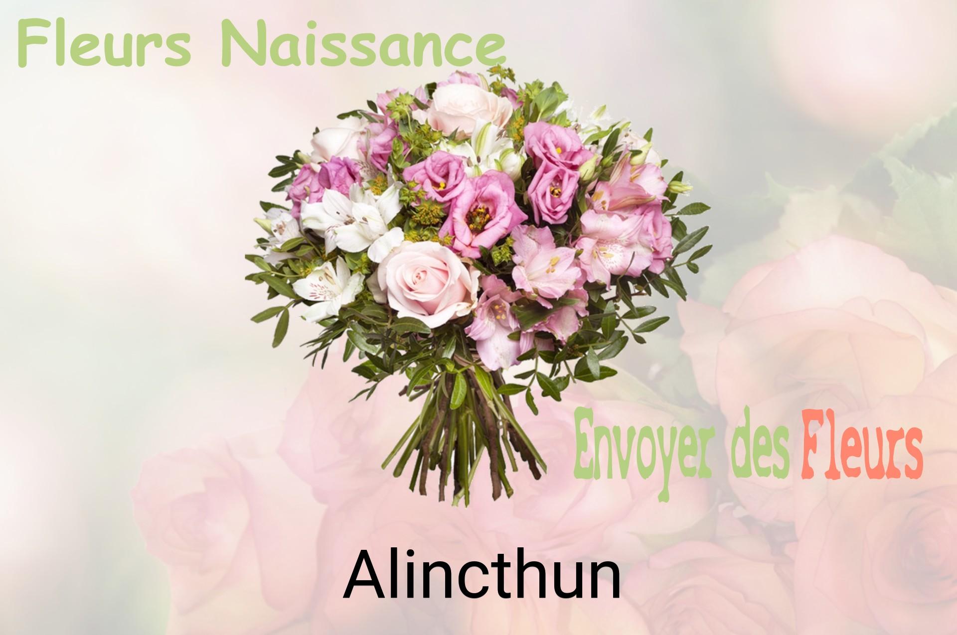 Bouquet de fleurs de naissance livré à Alincthun